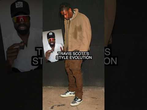 The evolution of Travis Scott’s Style  #style #hiphop #ovo 🦉