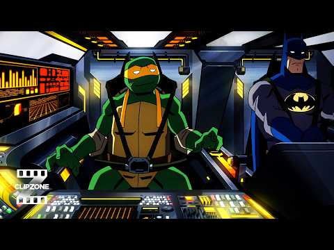 Batman Vs. Teenage Mutant Ninja Turtles | Charge At the Power Plant | ClipZone: Heroes & Villains