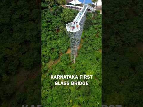 Mini Vlog - Karnataka First Glass Bridge Walk on Air: Coorg's Glass Bridge