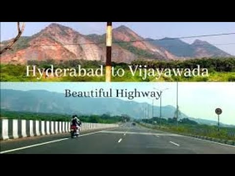 Hyderabad to vijayawada High way driver by car | Travel | Journey #travel #hyderabad #car #journey