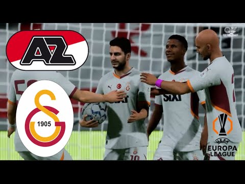 AZ Alkmaar - Galatasaray Maçı | Uefa Avrupa ligi Play-off 24/25 (Maç Özeti)