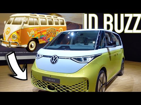 VW ID Buzz - First Look & Walkaround (NY Auto Show 2022)