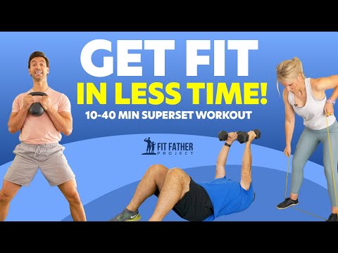 Full-Body Muscular Endurance WORKOUT (10 - 40 Minutes Long)