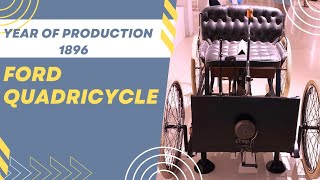 Ford Quadricycle - Year of Production 1896 #2024 #ford #quadricycle #coimbatore #gedee #car #museum