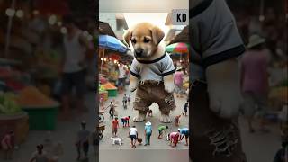 "The Giant Puppy's Whimsical World" #puppy #shorts