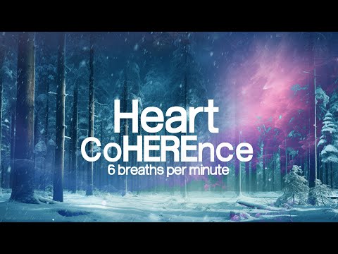 Heart CoHEREnce Breathing: 6 Breaths Per Minute :: HRV Breathing Music