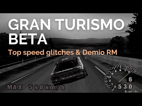 Gran Turismo Beta - Insane top speeds and beta Demio RM