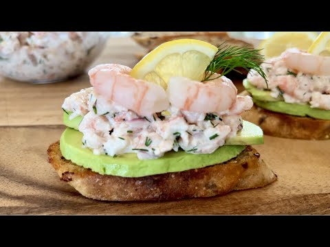 Shrimp Toast / Shrimp Toast Recipe / Swedish Shrimp Toast