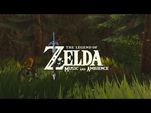 Calming Zelda: Breath of the Wild Music + Ambience & Music