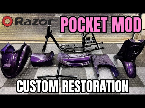 Stunning Razor Pocket Mod Custom Restoration