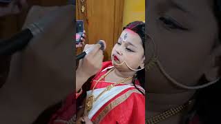 Lal Saree Lal Tip Durga Puja Song |  #durgapuja #durgapujasong #durgapuja2024 #kalyani #kumartuli