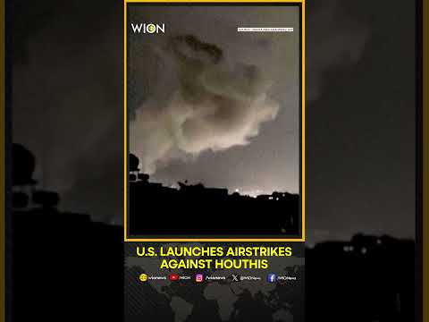 Smoke Rises Over Sanaa After US Strikes Hit Yemen's Rebel-Held Capital | WION Shorts