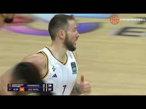 🔥 Joffrey Lauvergne Shines! 20 PTS, 9 REB | Fenerbahçe Beko vs ASVEL | EuroLeague Round 29