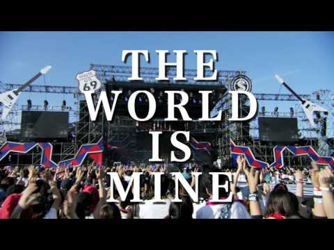 SPYAIR 会場限定シングル『THE WORLD IS MINE』発売告知