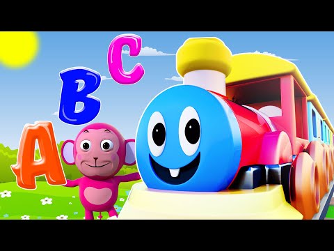 ABC Song For Toddlers | Choo Choo Train Song | Nursery Rhymes & Kids Songs