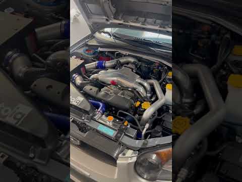 510whp Subaru  EJ257 cold start!