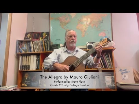 The Allegro by Mauro Giuliani - 2nd Grade Trinity College London Syllabus