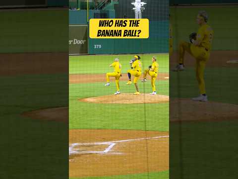 batter is seeing triple #bananaball #sports #baseball #mlb #tricks #funny #spoof #dudeperfect #fun