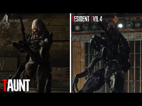 Resident Evil 4 Remake - Verdugo Animation Details (Original vs Remake)