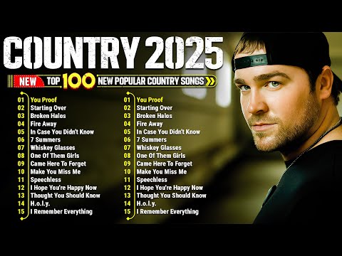 Country Music 2025 🎁 Lee Brice, Luke Combs, Chris Stapleton, Brett Young, Morgan Wallen, Kane Brown