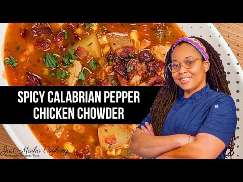 Calabrian Pepper Chicken Chowder Instagram Live Replay!