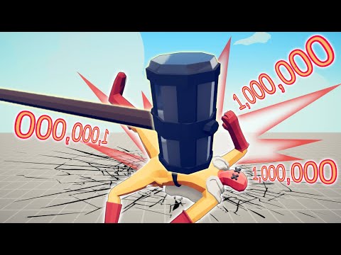 1,000,000 DAMAGE ULTIMATE HAMMER vs EVERY UNIT | TABS - Totally Accurate Battle Simulator