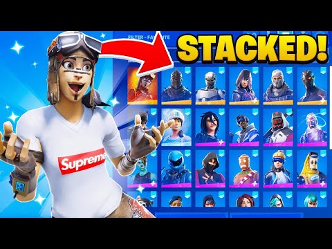 I gifted 1000 Fortnite Skins to a 8 YEAR OLD