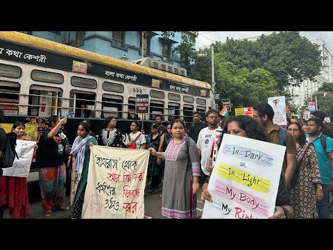 Justice For R.G. Kar || CTUA's Protest for R.G. Kar Case || Tramisane