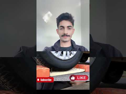 Car Tyre 🛞 Punchred | Bahadur Hussain | #tyre #viralvideo