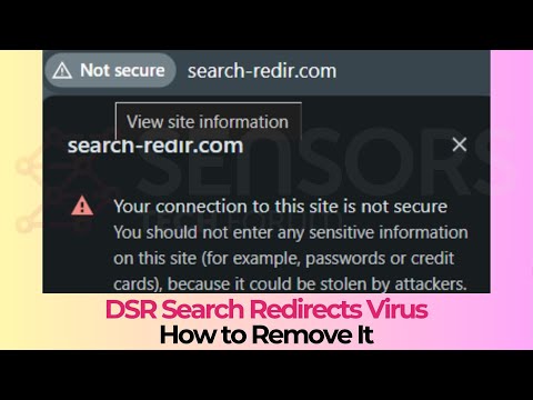 DSR Search Virus - How to Remove It [Working Guide]