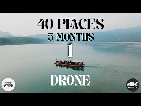 40 Places 5 months 1 Drone in BANGLADESH | Beautiful Bangladesh 2024 | 4k Video | Tour Bee