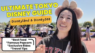 *COMPLETE* GUIDE to Tokyo Disneyland & DisneySea 2025 | Tips, Rides, BEST food, famous popcorn!