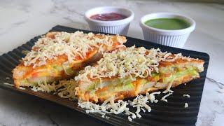 सकाळच्या घाईत असा नाष्टा बनवा मोठेच काय पण छोटे पण भरपूर खातील| sandwich recipe