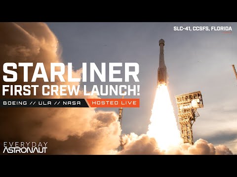 [SCRUBBED] Watch The First Boeing Starliner Launch with NASA Astronauts! #CFT1