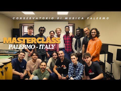 ADEDAYO ADENUGA | Drum Masterclass in Palermo Italy | Conservatorio Di Musica Palermo