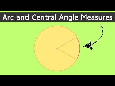 Finding Arc and Central Angle Measures