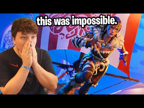 Trying the Fortnite Derponce Deathrun.. (impossible)