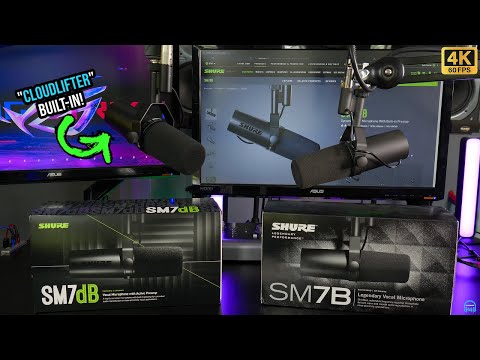 SHURE SM7dB 🔥 THE NEW LEGEND IS HERE - Full Microphone Review & SM7dB vs. SM7B 🔥