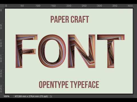 Paper Craft Font