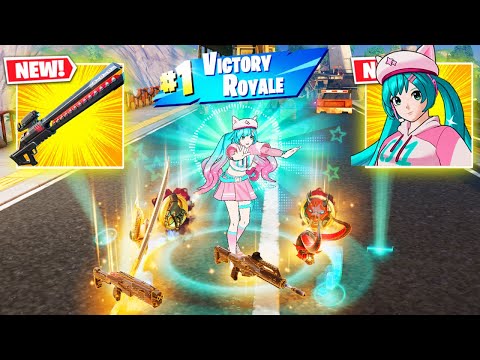 NEKO HATSUNE MIKU vs NEW 3 MEDALLIONS & MYTHIC’S CHALLENGE ( NEW! FORTNITE CHAPTER 6 )