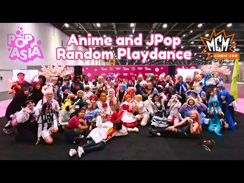 Anime Random Dance at Pop Asia! [MCM Oct 2024] #アニソンランダムダンス