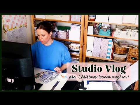 Studio Vlog: New products are here, let's launch! | Leaf Lane Studio