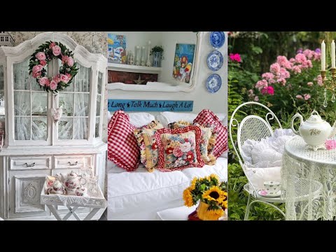 100+ Romantic Shabby Chic Aesthetic: Ultimate Guide to Elegant Shabby Chic HOME DECOR IDEAS 🌸🌷💗