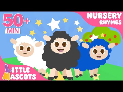 Baa Baa Black Sheep 🐑 + Itsy Bitsy Spider + more Little Mascots Nursery Rhymes & Kids Songs