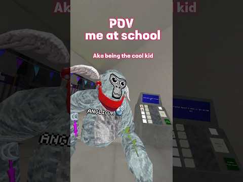 POV me at school vs home #fr #gorillatag