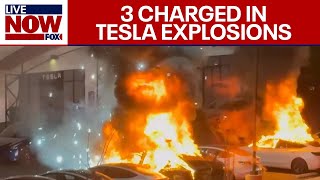 BREAKING: Tesla attacks lead to 3 arrested with DOMESTIC TERRORISM charges