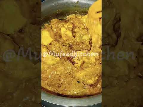 Chicken me dudh????#mufeedkitchen #food #cooking #latestrecipe #homemadefood