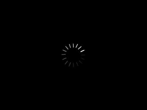 1H long Screensaver of Endless loading icon Video Loop no sound, no music