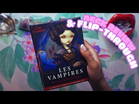 Les Vampires Oracle Deck Flip Through, Interview & Review