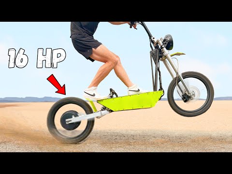 I Built an Electric Hyper-Scooter... AGAIN